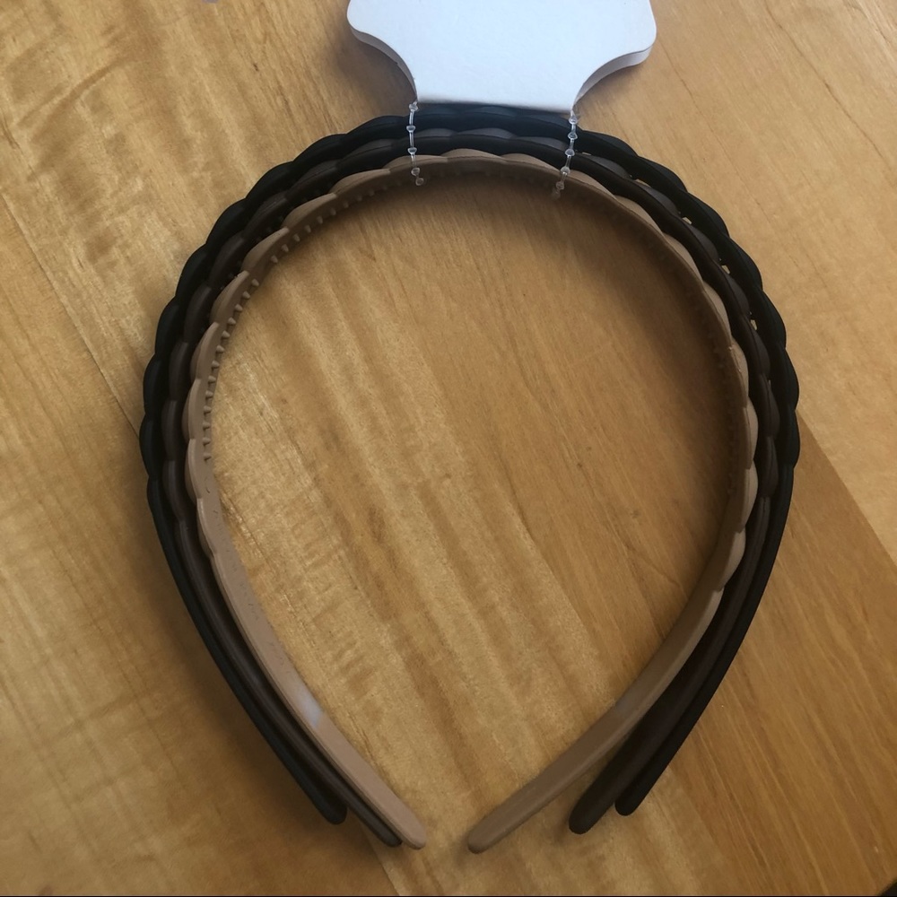 3pk Matte Neutral Headbands